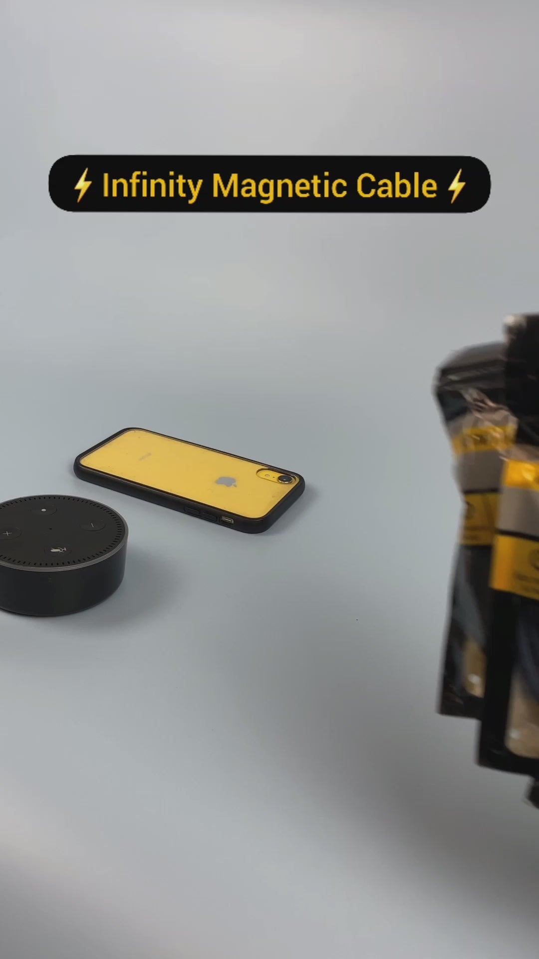 Cable Set Magnetic USB-C 100W Charging Cable: Infinity